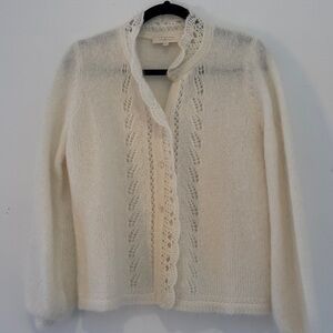 Sezane Angie Mohair Cardigan, M